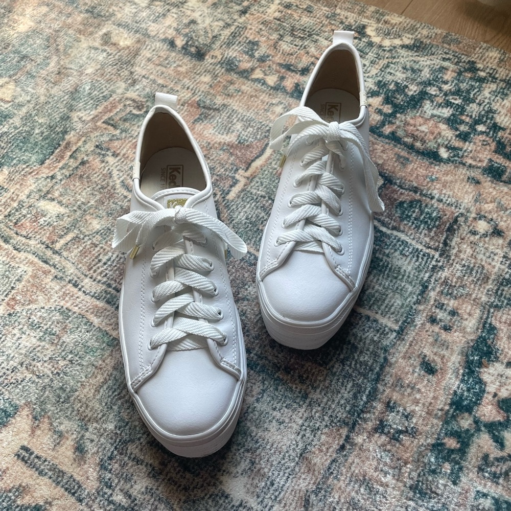 Keds Triple Up Leather Sneaker, Size 9.5